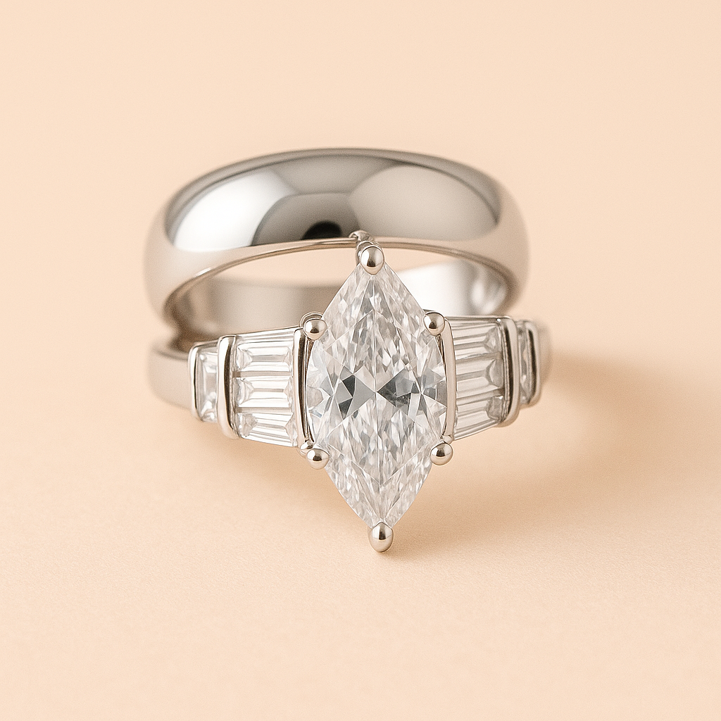 Endless Promise Wedding Ring Set