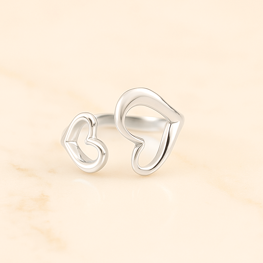 Couples Heart Ring