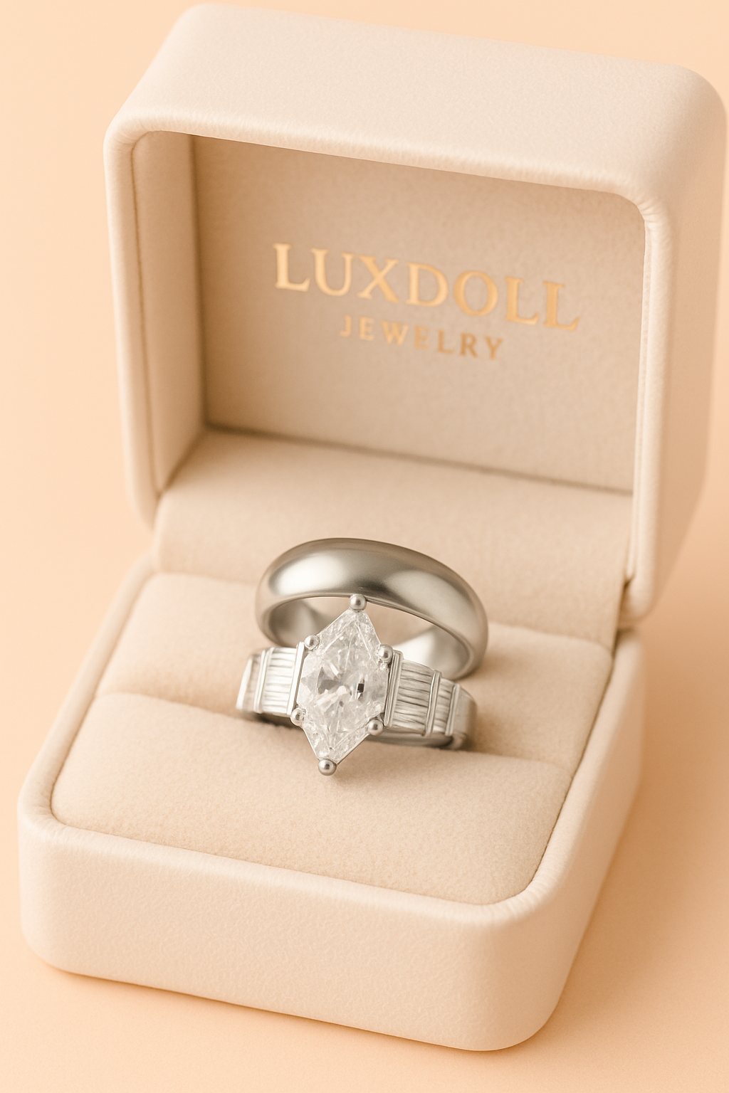 Endless Promise Wedding Ring Set