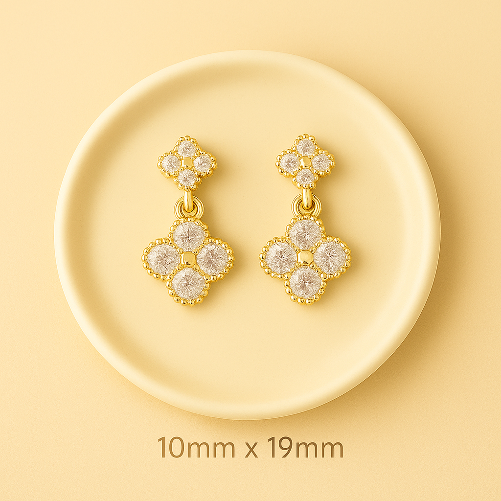 Luxe Petals Earrings